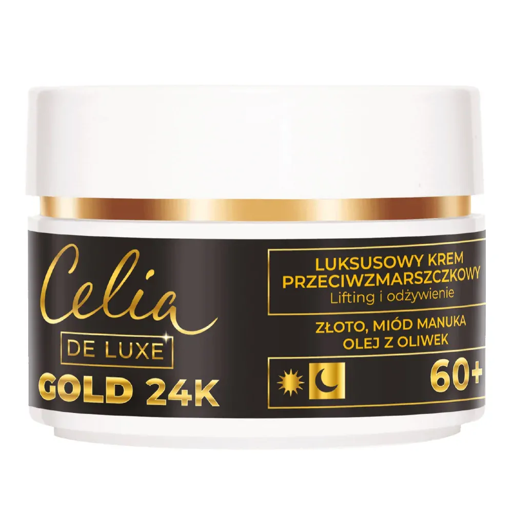 Celia Gold 24K Luxusní krém proti vráskám 60+ 