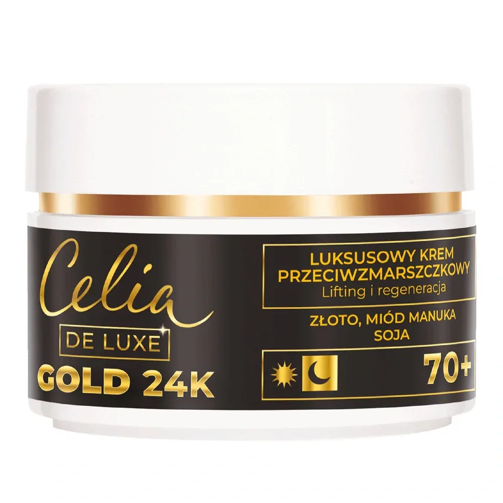 Celia Gold 24K Luxusní krém proti vráskám 70+ 